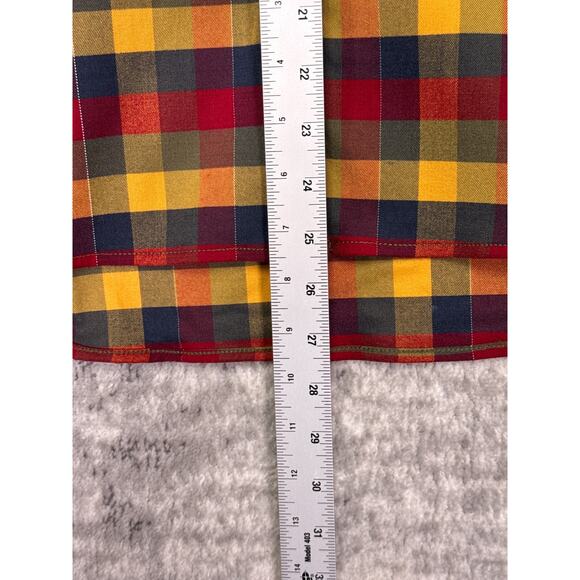 Fjallraven x Specialized Riders Flannel Shirt Medium Womens Plaid Check Cycling - Picture 6 of 9